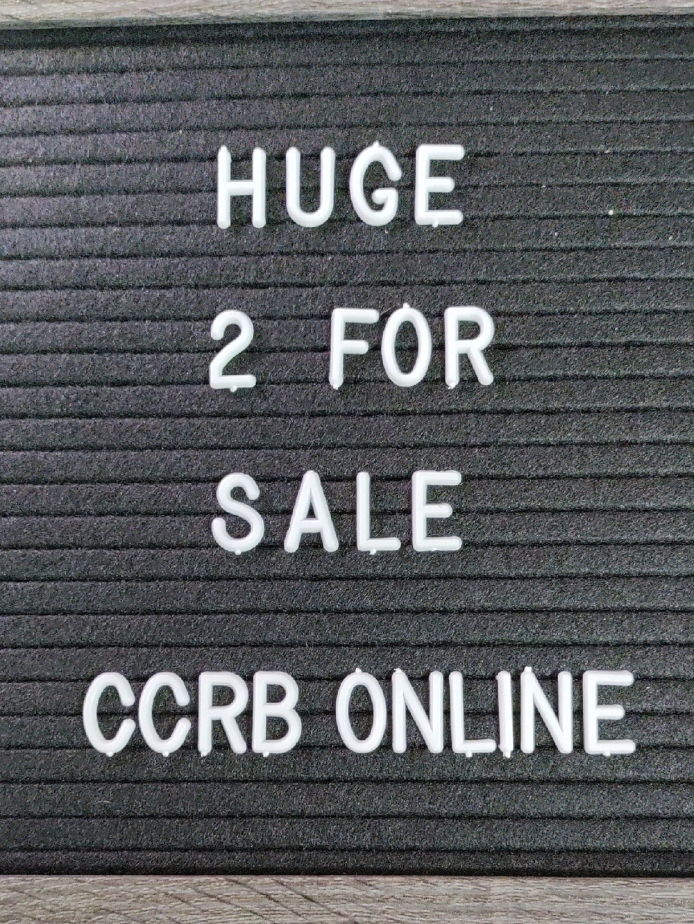 "2 FOR" Terms